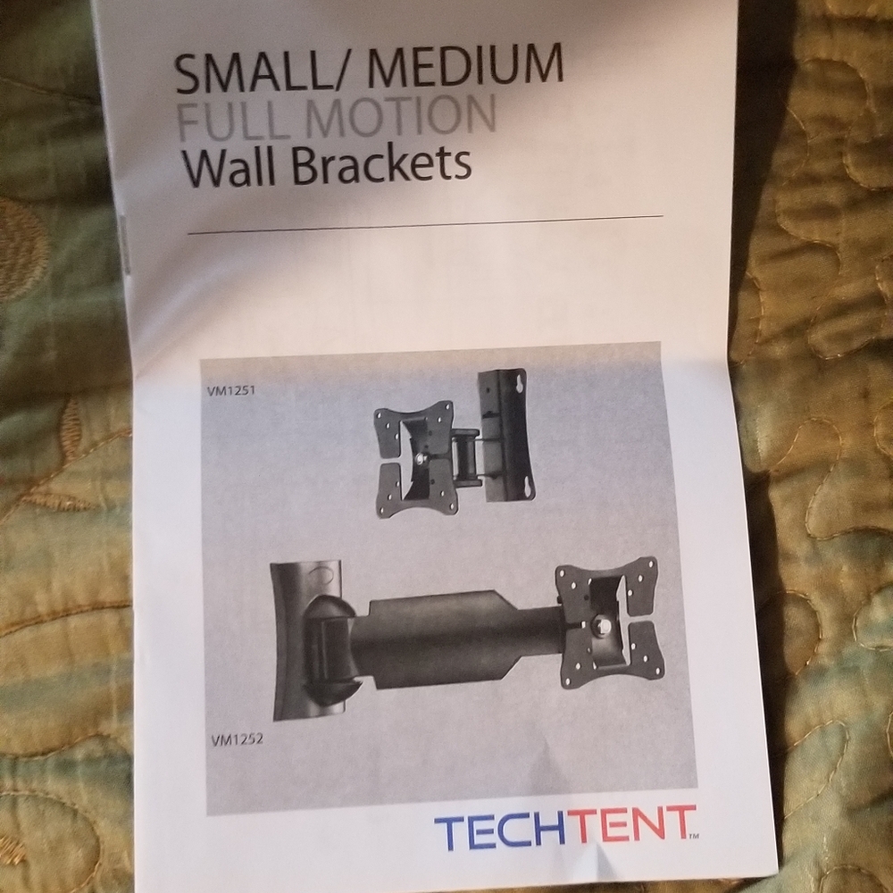 TechTent small wall mount bracket